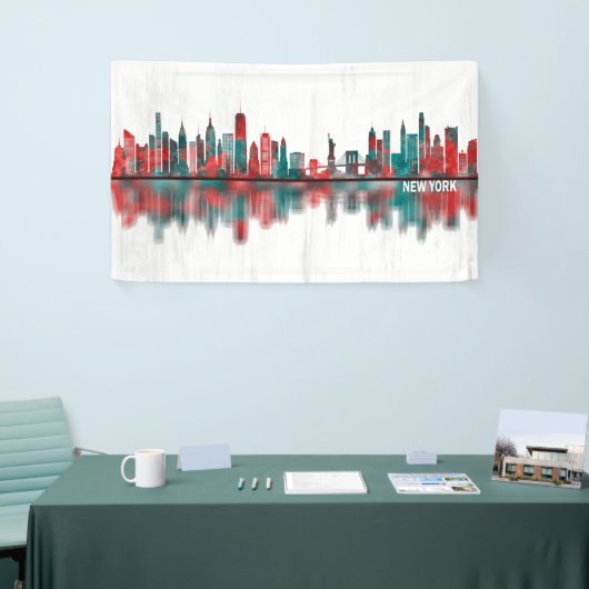 New York City New York Skyline Spandoek (Beurs)