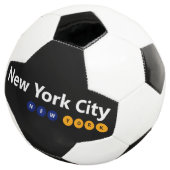New York City, New York Soccer Ball (3/4)