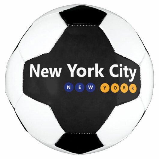 New York City, New York Soccer Ball (Devant)