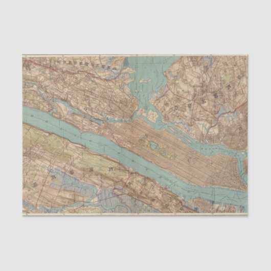 New York City, New York Tissuepapier (Voorkant)