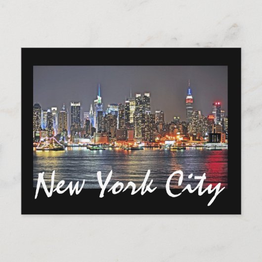 New York City, New York, Verenigde Staten Briefkaart (Voorkant)