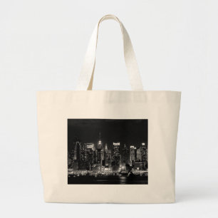 New York City Night Grote Tote Bag