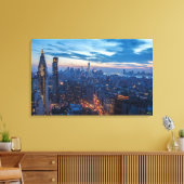 New York City, NY, VS Canvas Afdruk (Insitu (Woonkamer))