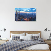 New York City, NY, VS Canvas Afdruk (Insitu (Slaapkamer))