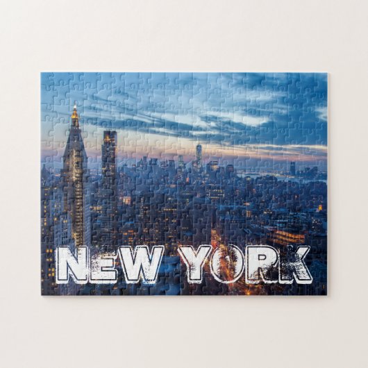 New York City, NY, VS Legpuzzel (Horizontaal)