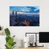 New York City, NY, VS Poster (Thuiskantoor)