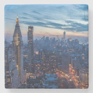 New York City, NY, VS Stenen Onderzetter