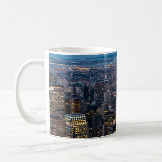 New York City NYC Café Mug (Gauche)