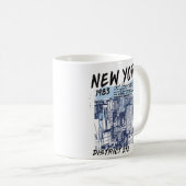 NEW YORK CITY NYC COFFEE MUG (Devant droit)