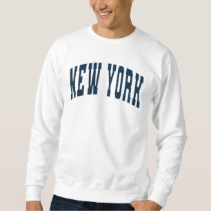 New York City NYC  College Style Trui