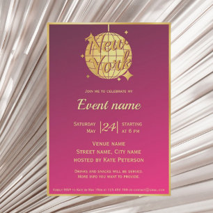 New York City NYC feest evenement vrijgezellenfees Kaart