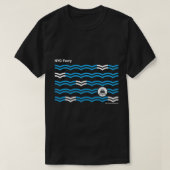 New York City NYC Ferry Waves Sweatshirt (Design voorkant)