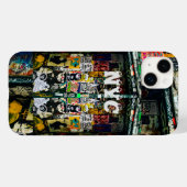 New York City NYC Graffiti Apple coque iphone 14 1 (Verso (horizontal))