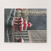 New York City NYC-kerstfeest Legpuzzel (Horizontaal)
