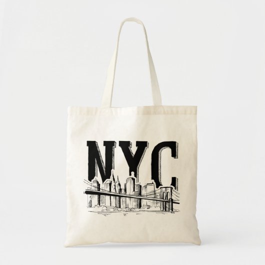 New york City nyc Tote Bag (Voorkant)