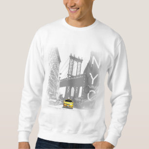 New York City Nyc Yellow Taxi Brooklyn Bridge Trui