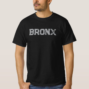 New York City Nyc Zwart En Grijs Aangepaste Tekst  T-shirt