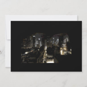 New York City op uitnodiging 's nachts