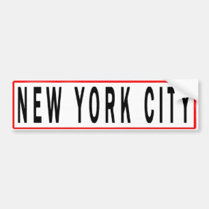 NEW YORK CITY-PANNEZEN BUMPERSTICKER