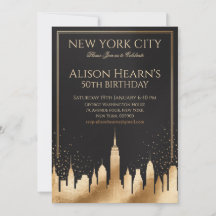 New York City Party Invitation 