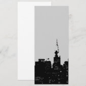 New York City Pop Art Invitation Kaart (Voorkant / Achterkant)