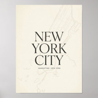 New York City Poster