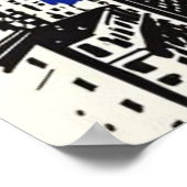 New York City poster, NYC Skyline Art, Manhattan W Poster (Hoek)