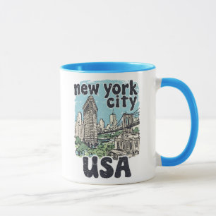 New York City Pride Cool Silhouet Schattig Mok
