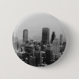  New York City Ronde Button 5,7 Cm