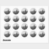 New York City Ronde Sticker (Vel)
