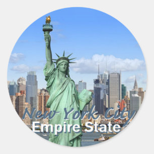 New York City Ronde Sticker