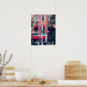 New York City Scene Poster (Keuken)