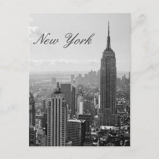  New York City Script Travel Briefkaart