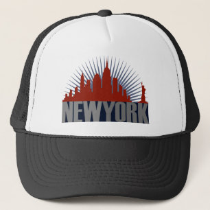 New York City Silhouet Trucker Pet