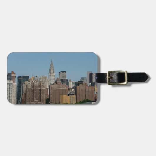 New York City Skyline Bagagelabel (Voorkant horizontaal)
