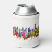 New York City Skyline Blikjeskoeler (Blikje Voorkant)