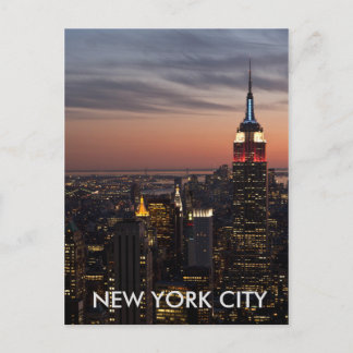 New York City Skyline Briefkaart