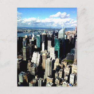 New York City Skyline Briefkaart