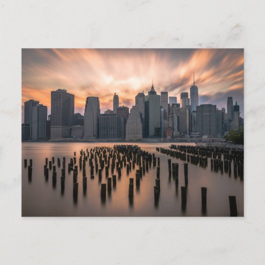 NEW YORK CITY SKYLINE BRIEFKAART (Voorkant)