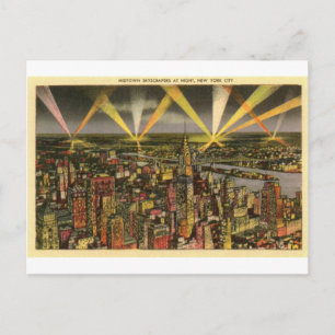  New York City Skyline Briefkaart