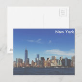 New York City skyline Briefkaart (Voorkant / Achterkant)