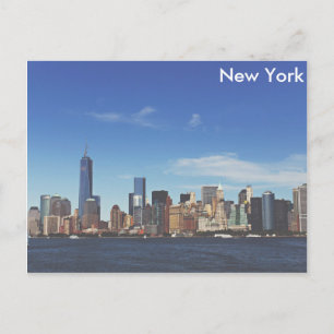 New York City skyline Briefkaart