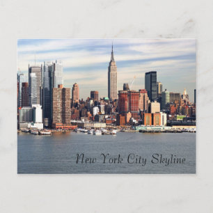 New York City Skyline Briefkaart