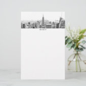 New York City Skyline Briefpapier (Staand voorkant)