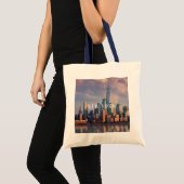 New York City Skyline Canvas tas (Voorkant (product))