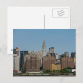 New York City Skyline - Carte postale (Devant / Derrière)