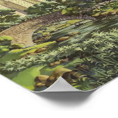 New York City Skyline Central Park  Retro Poster (Hoek)