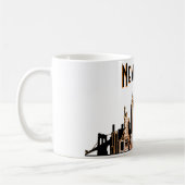 New York City Skyline Coffee Mok (Links)