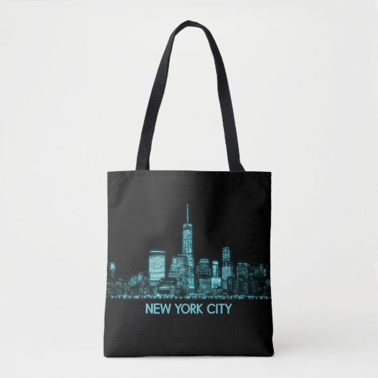 New York City Skyline Draagtas (Voorkant)
