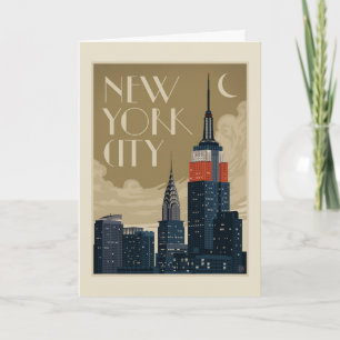 New York City Skyline Kaart